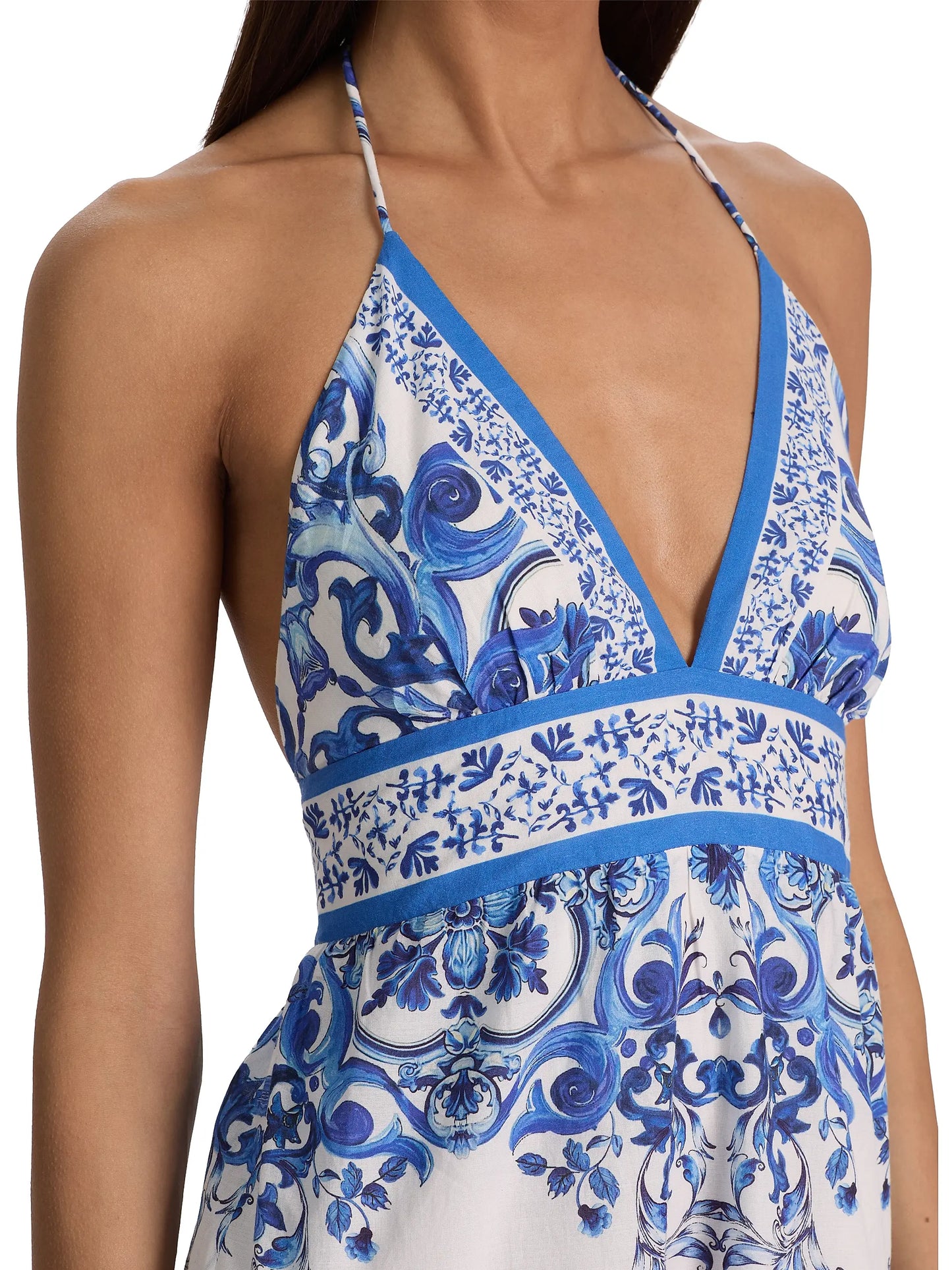 Karolina Smocked Waist Tiered Maxi Dress
