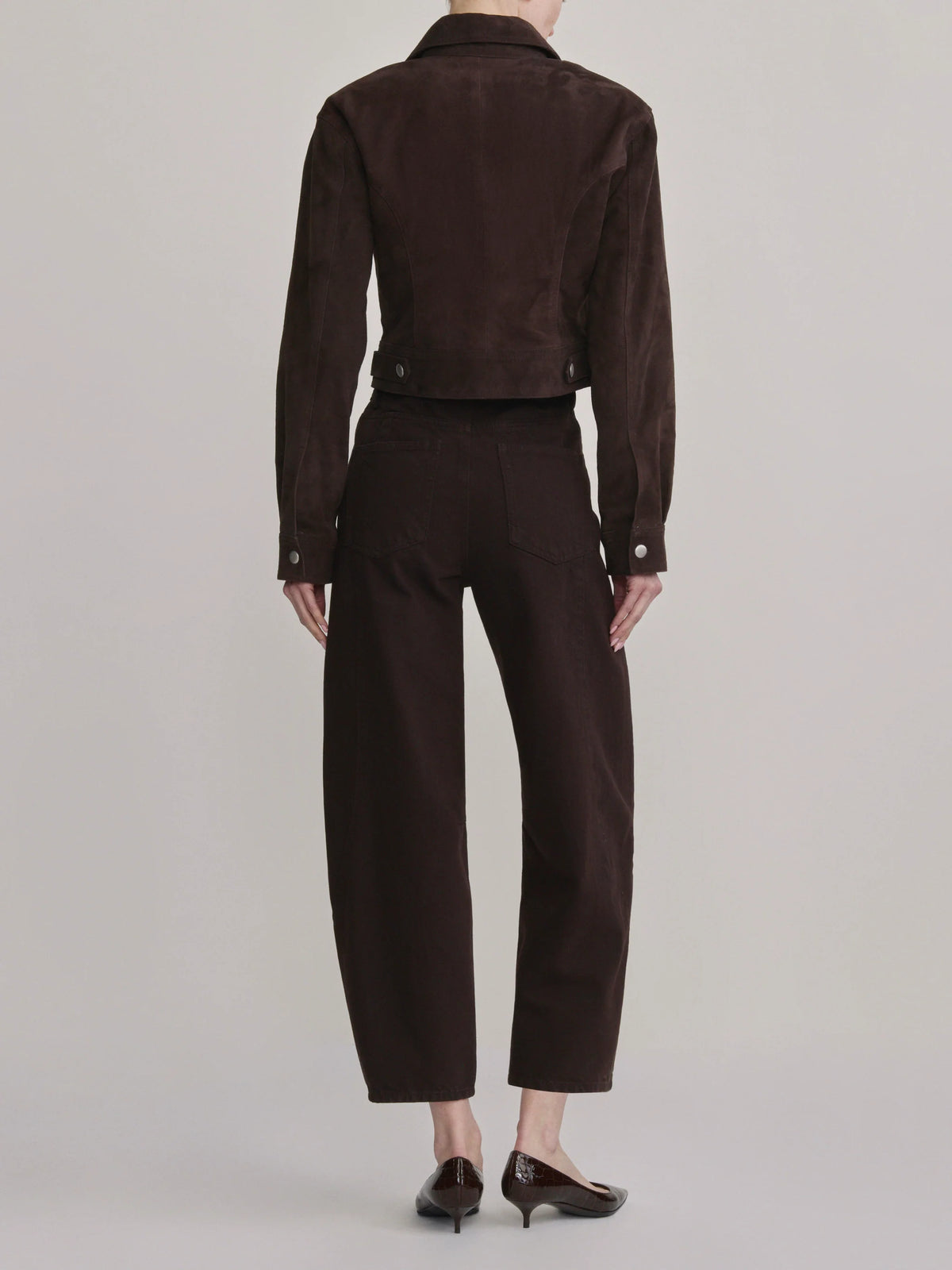 Tobacco Miro Barrel High-Rise Jeans