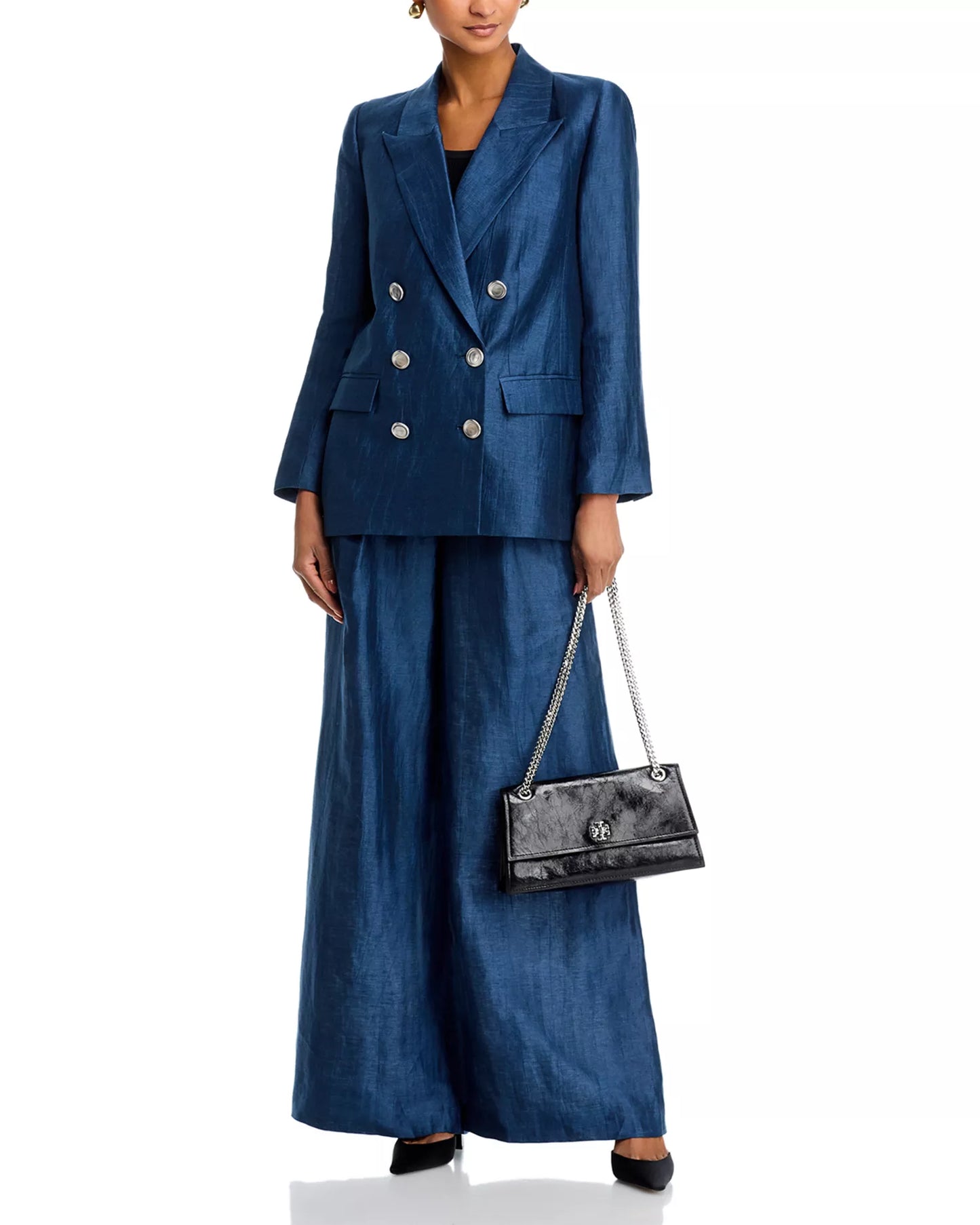 Allanah Mid Rise Wide Leg Pants