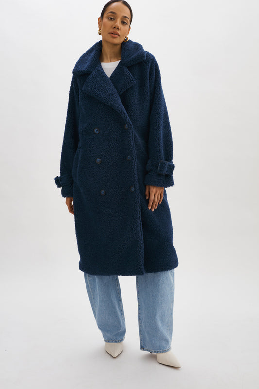 Malani Faux Sherpa Coat