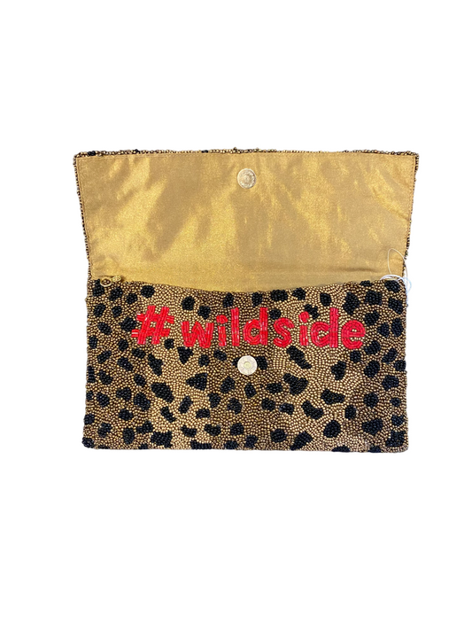 Leopard Print Clutch
