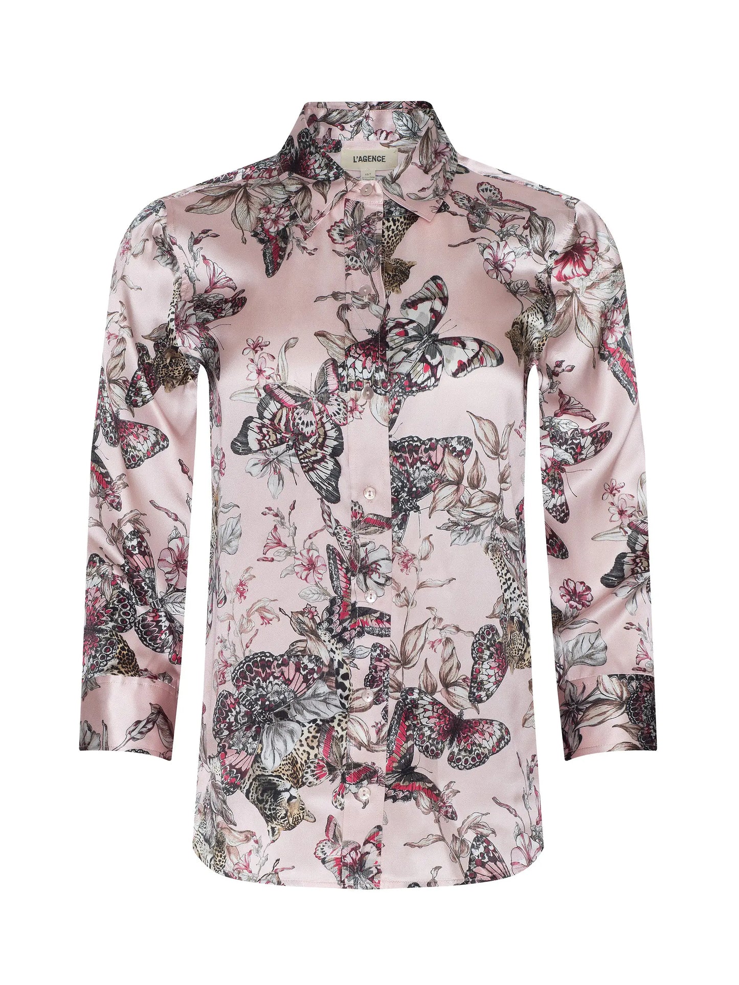 Dani Silk Blouse Blush