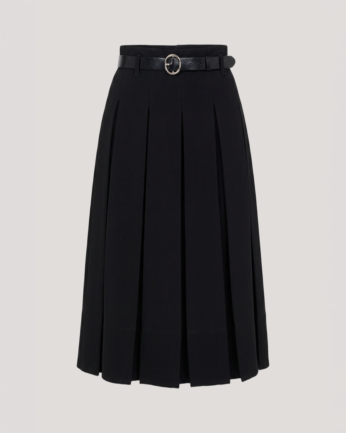 Black Belted Rylee Skirt