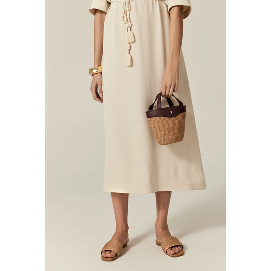 AMA RAFFIA BRAID BASKET