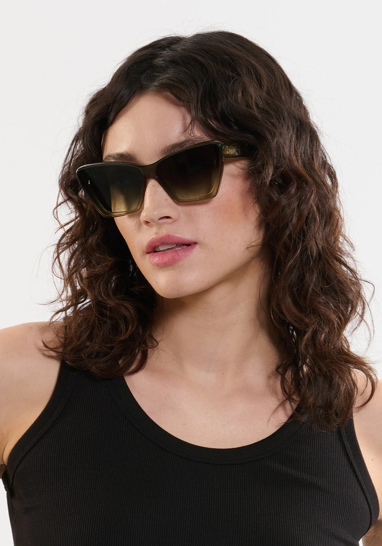 BRIGITTE NYLON Wasabi Sunglasses