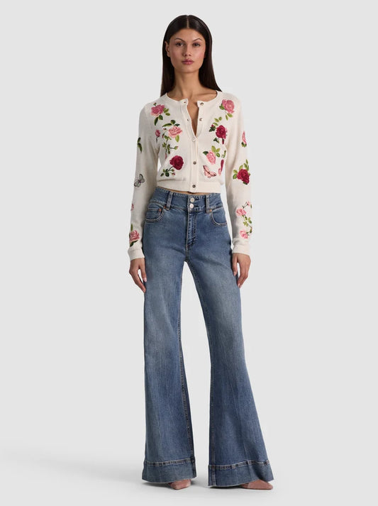 Dollie Embroidered Cardigan