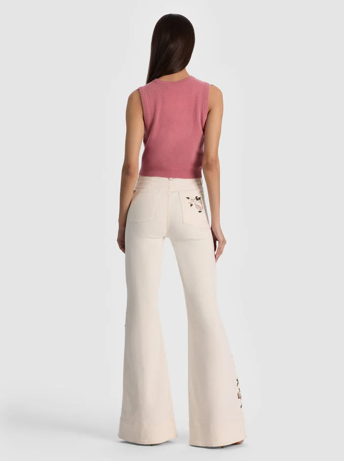 BEAUTIFUL EMBROIDERED JEAN
