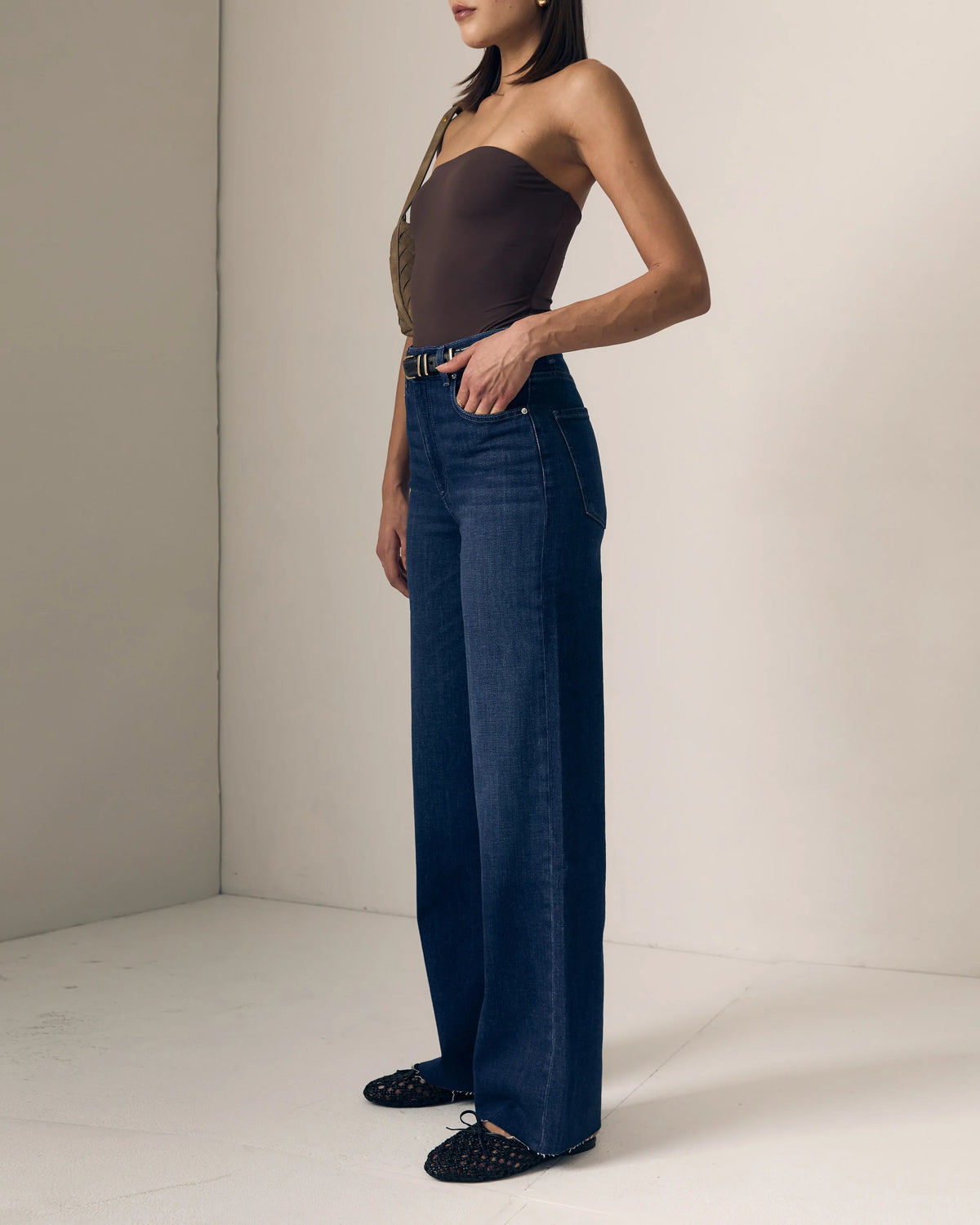 Zoe High Rise Column Jean