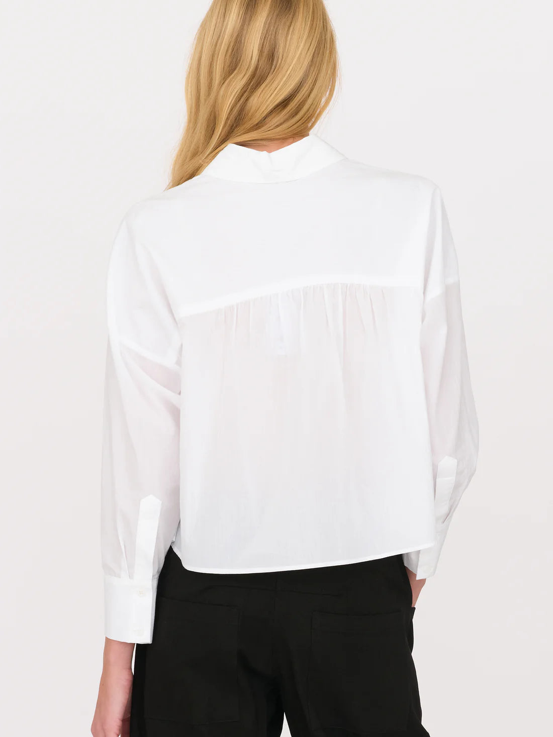 WHITE ESME SHIRT