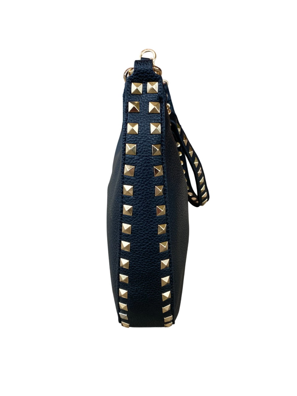 Leather Shoulder Bag Black