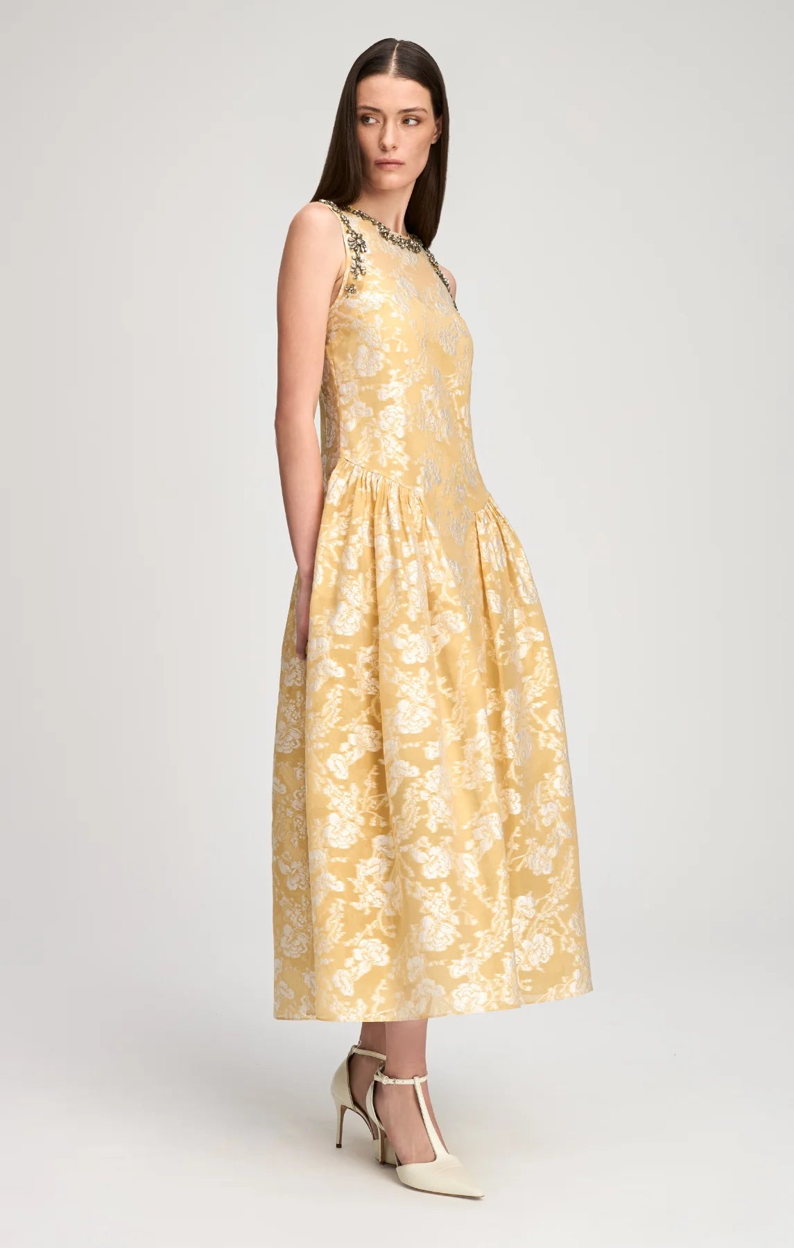 Organza Jacquard Florence Dress