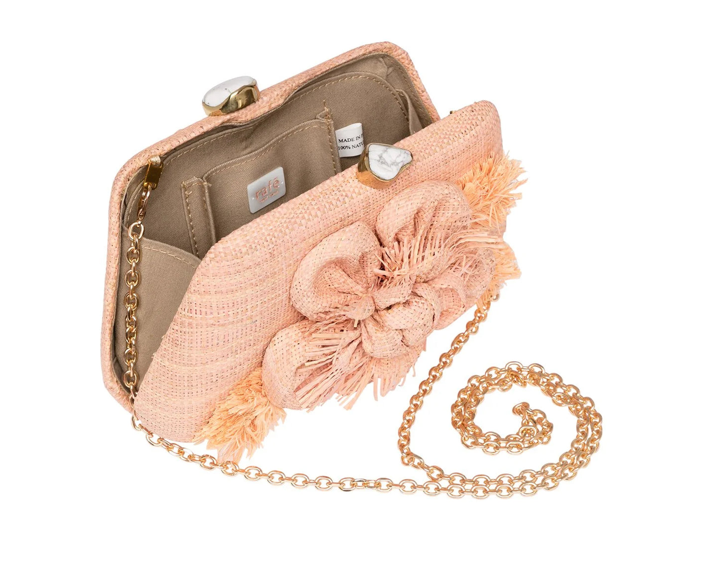 ROSIE PALE PINK CLUTCH