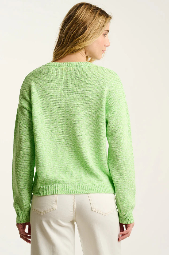 Bel Fiore Flower Sweater