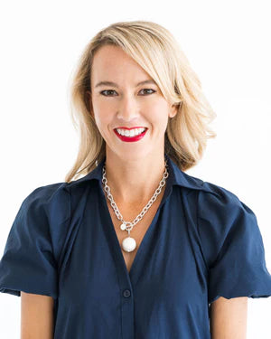 Cotton Pearl Toggle Necklace - Silver