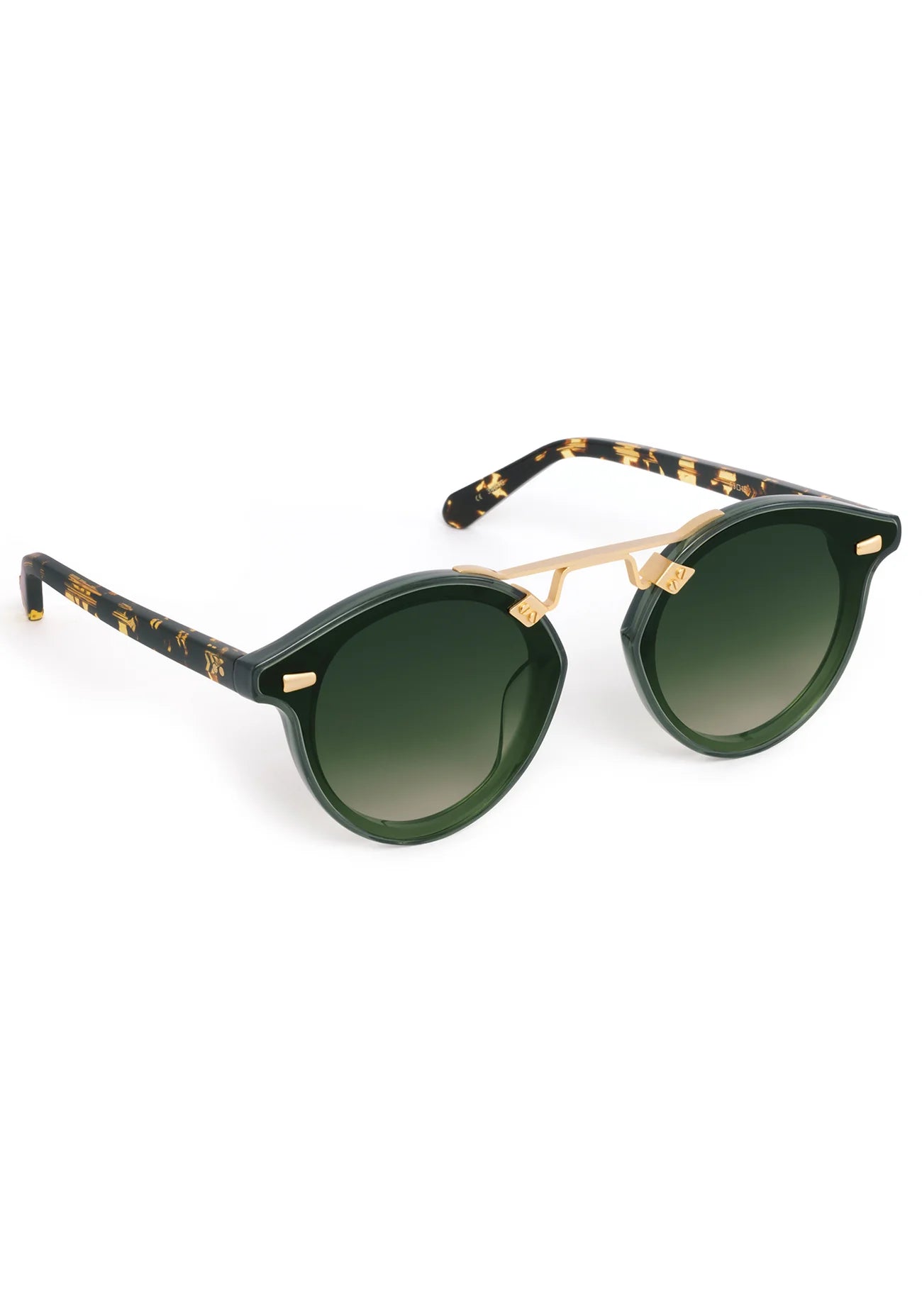 STL NYLON Bottle Green + Zulu 18K Sunglasses