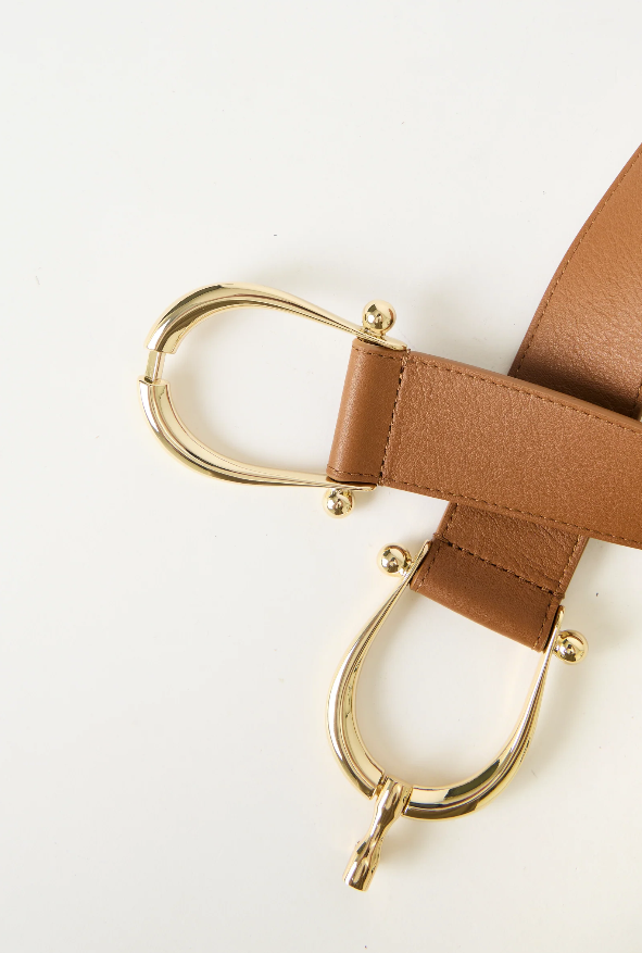 TAN GRANT LEATHER BELT