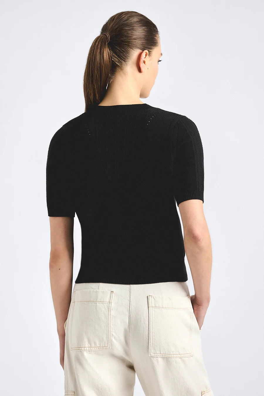 Serenea Pointelle Sweater