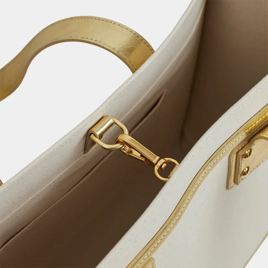 The Navigator Gold Tote