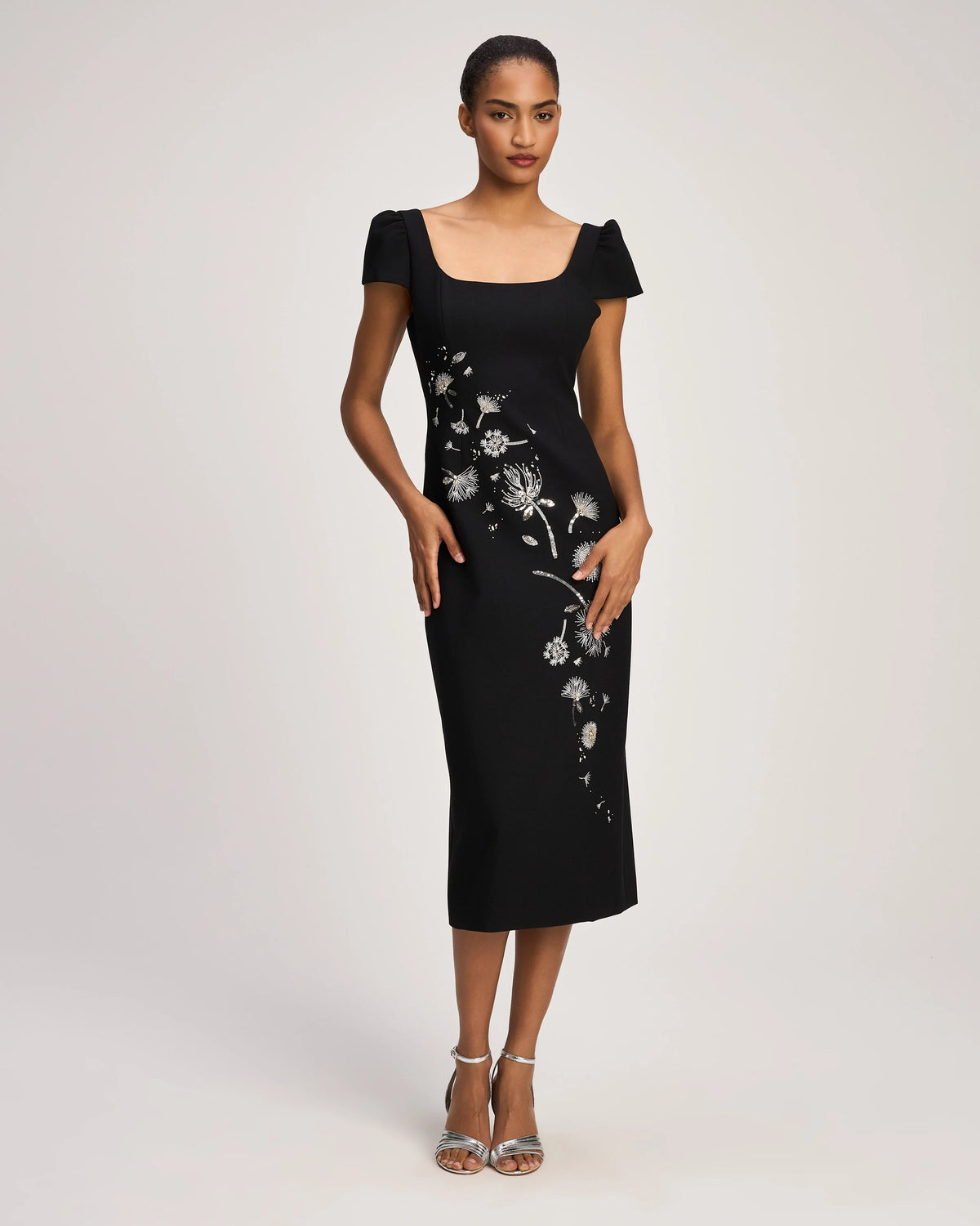 Midnight Dandelion Iliana Dress