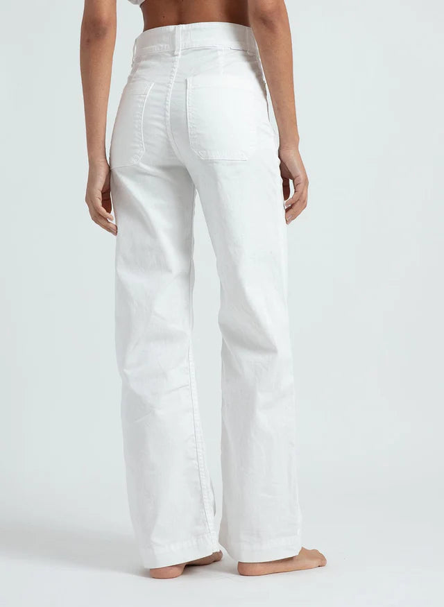 Sailor Twill Pants - Ivory