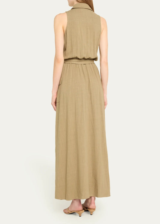 Mayer Military Maxi Dress