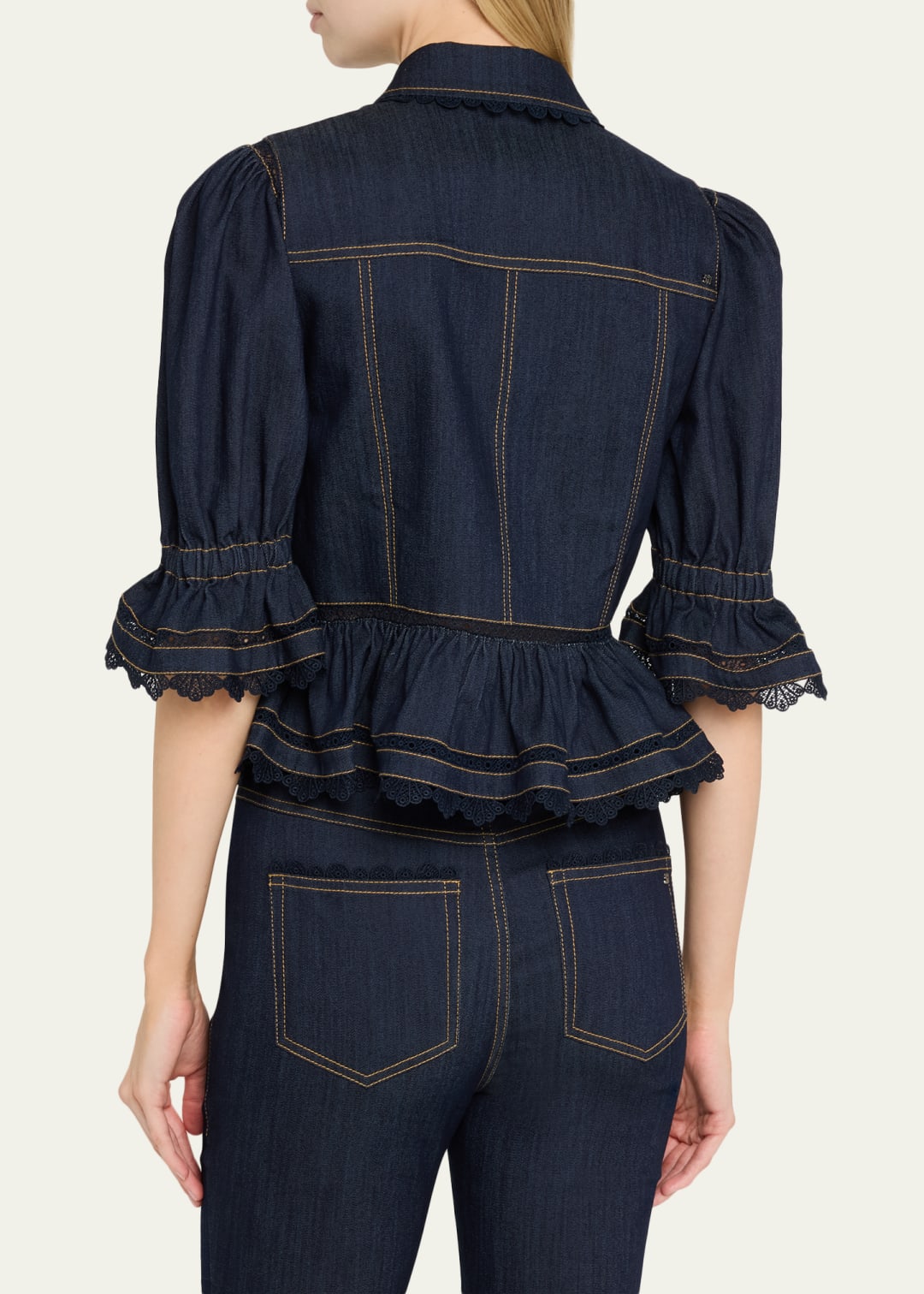 Guipure Lace Sylvia Jacket