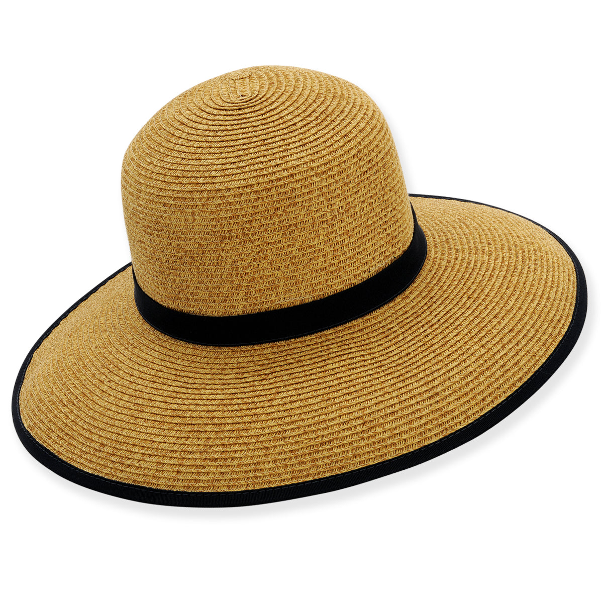 Pearl Cove Paper Braid Backless Hat