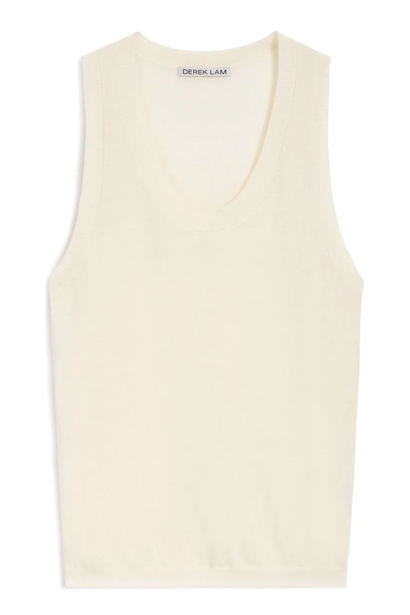 Ivory Grayson Knit Tank