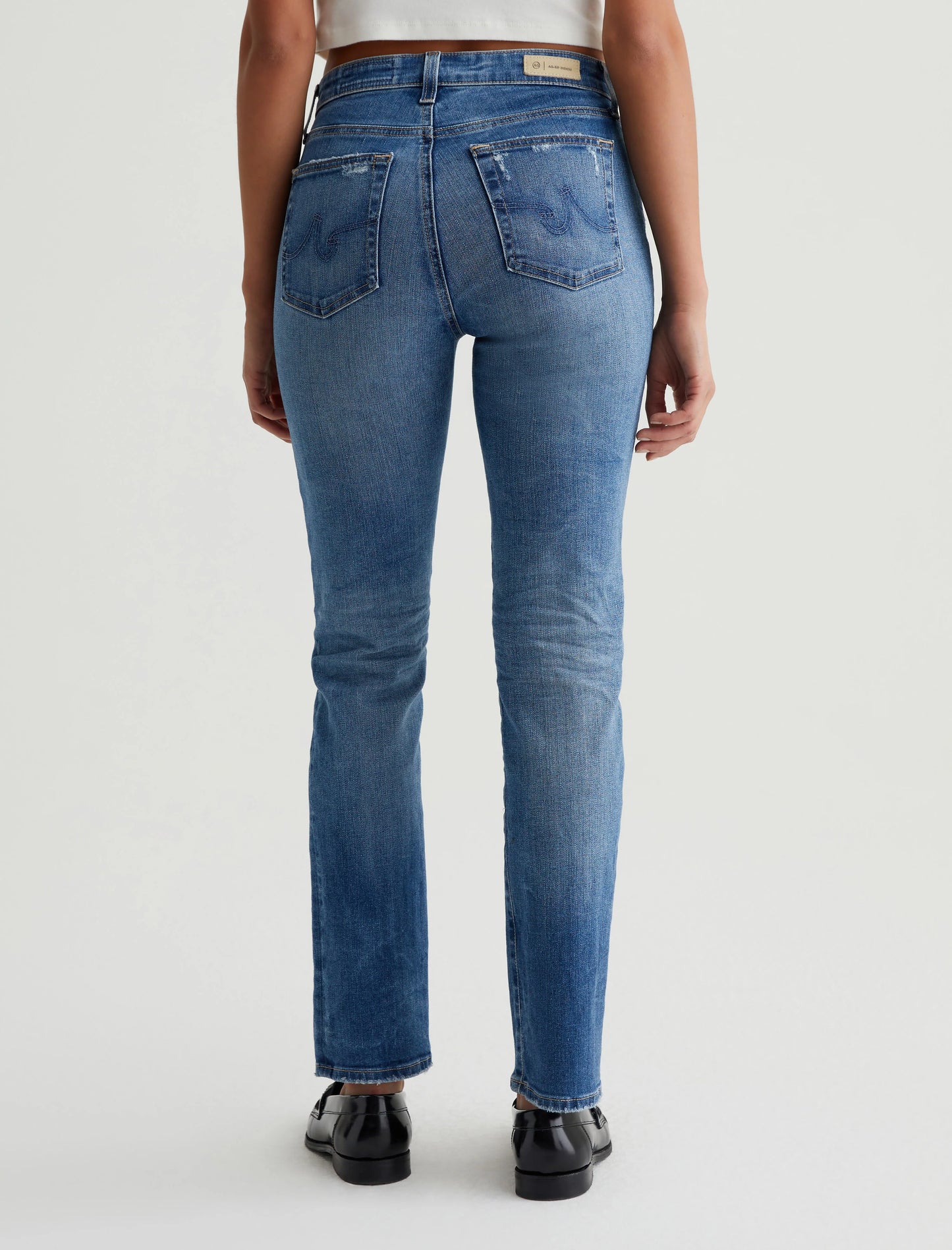 Mari High Rise Slim Straight