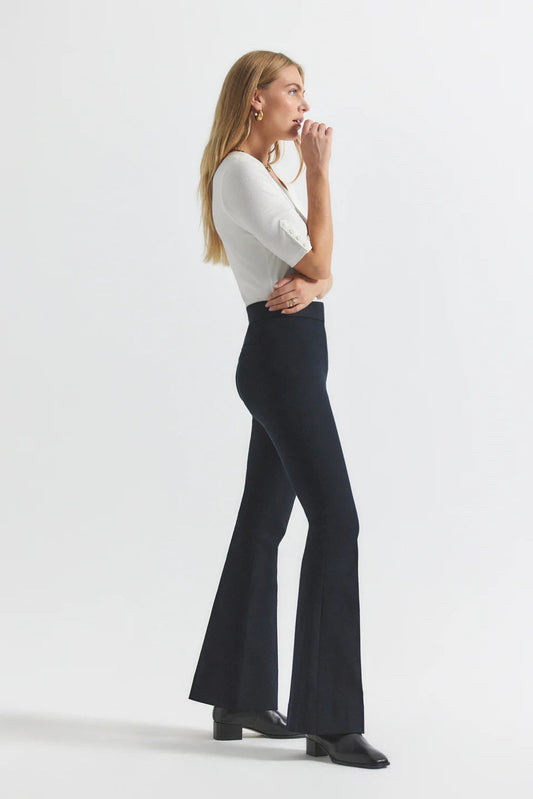 Midnight Crosby Flare Trouser