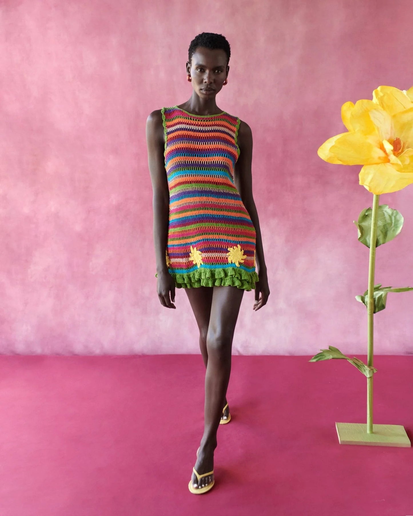 Níspero Chrochet Dress
