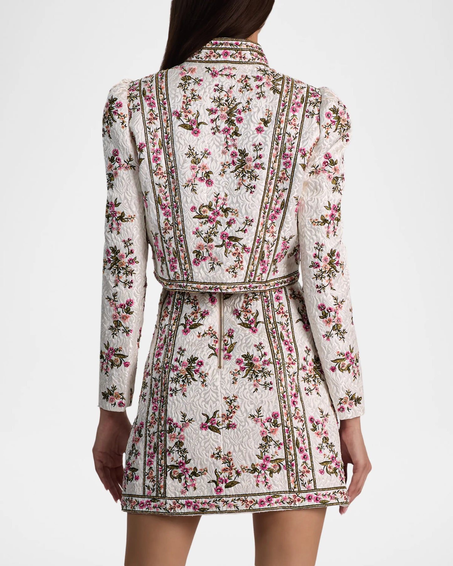 Ilaria Embroidered Cropped Jacket