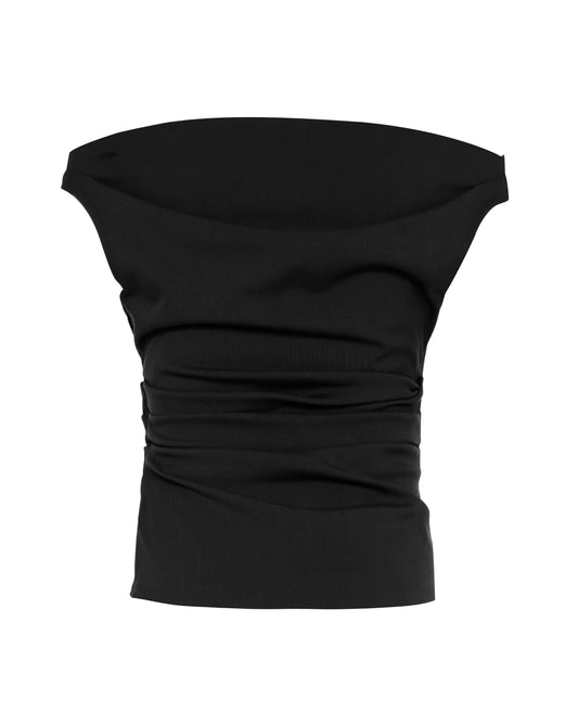 Thetis Draped Neck Top