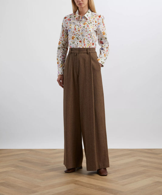 Floral Eve Silk Shirt