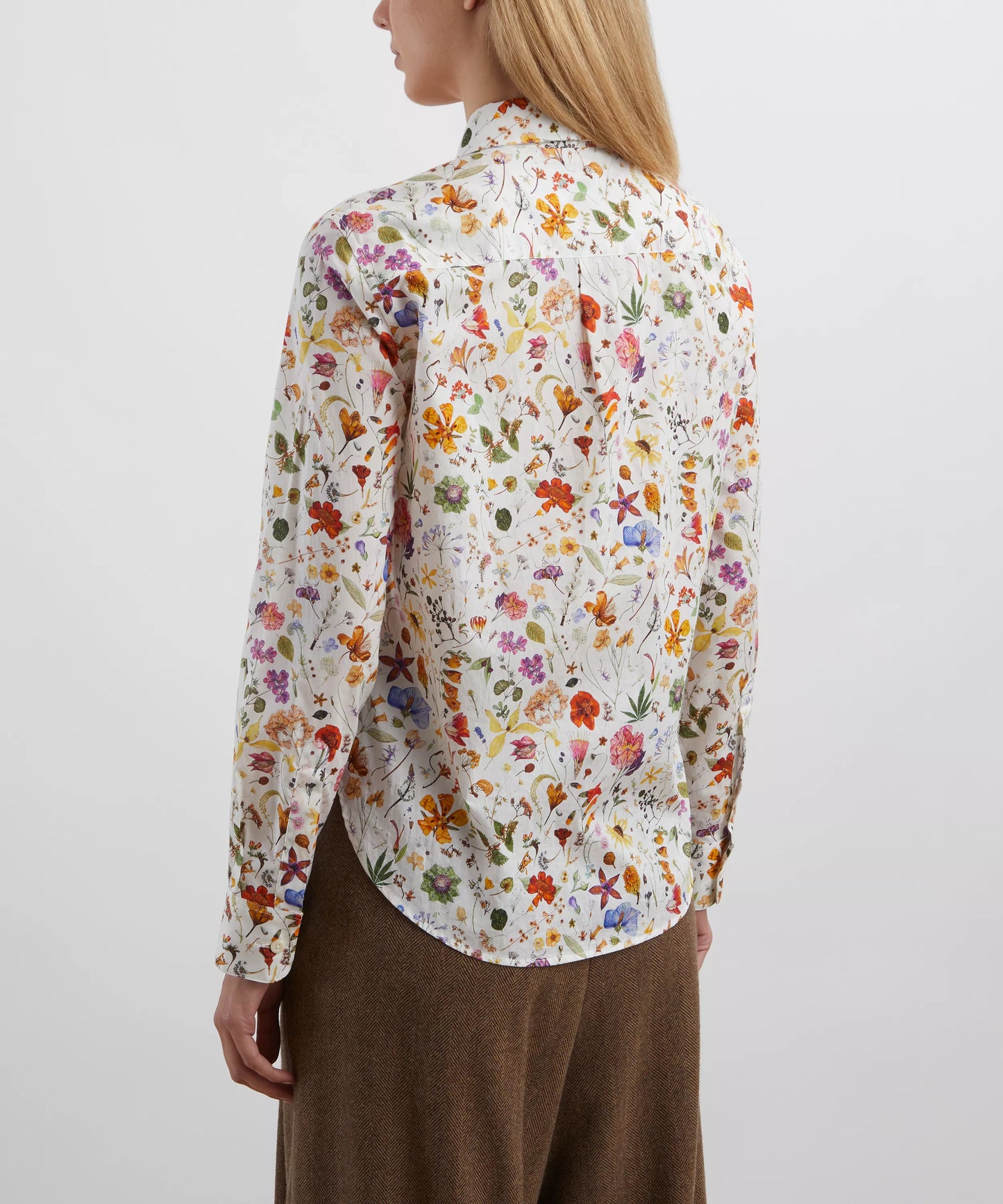 Floral Eve Silk Shirt