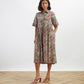 Dark Pink Anna's Haven Gallery Shirt Dress