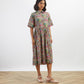 Dark Pink Anna's Haven Gallery Shirt Dress