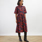 Navy Radiant Ros Gallery Shirt Dress