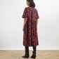 Navy Radiant Ros Gallery Shirt Dress