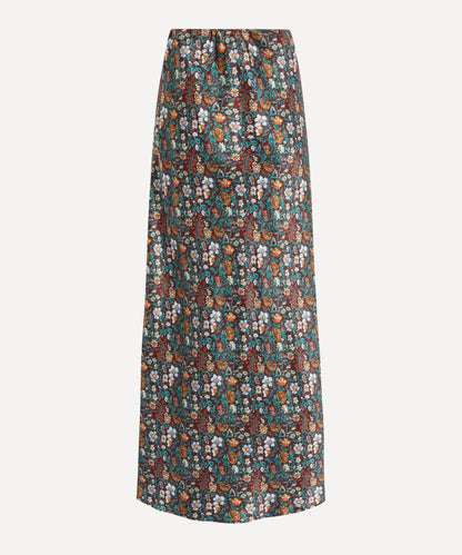 Brown Rachel Meadow Slip Skirt