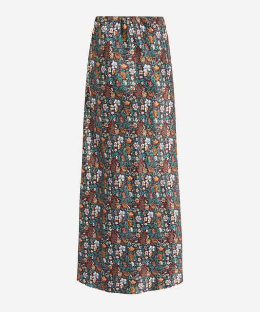 Brown Rachel Meadow Slip Skirt