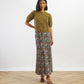 Brown Rachel Meadow Slip Skirt