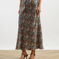 Brown Rachel Meadow Slip Skirt