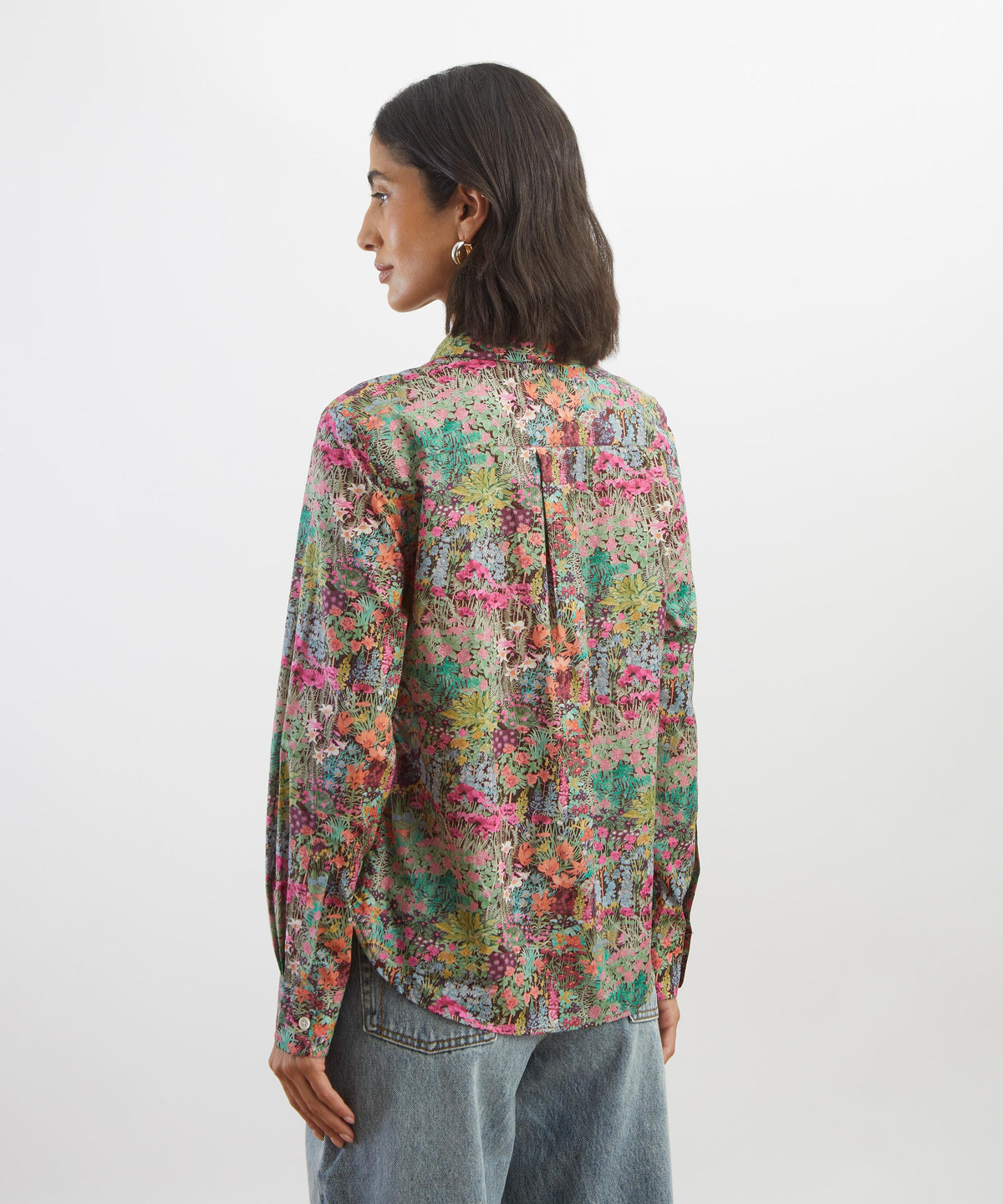 Dark Pink Anna's Haven Fitted Shirt