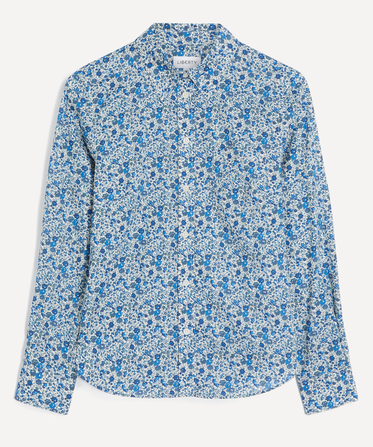 Blue Emma and Georgina Fitted Shirt