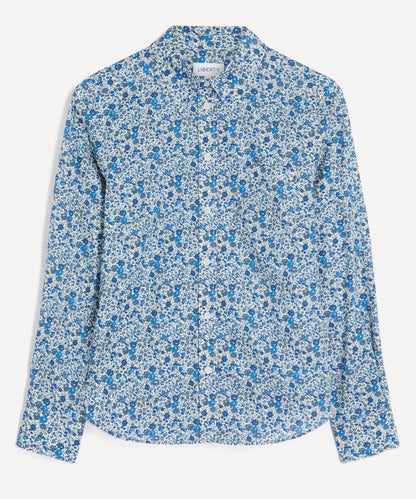 Blue Emma and Georgina Fitted Shirt