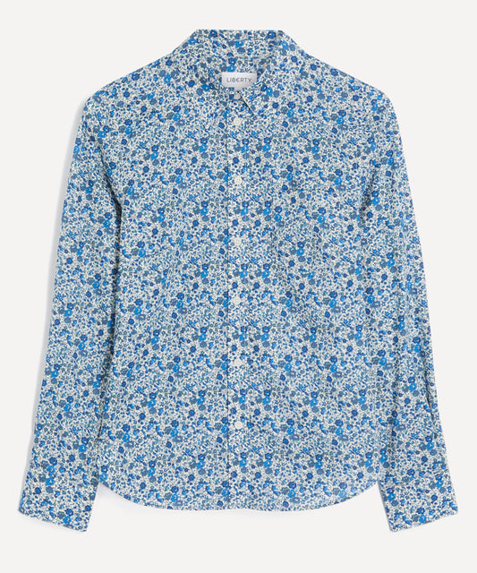 Blue Emma and Georgina Fitted Shirt