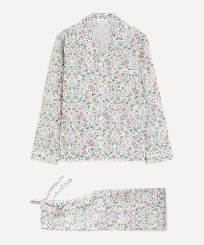 Pink Tapestry Long Relaxed PJ Set