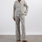 Pink Tapestry Long Relaxed PJ Set