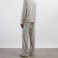 Pink Tapestry Long Relaxed PJ Set